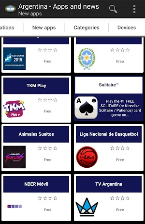 Argentinian apps Screenshot 1