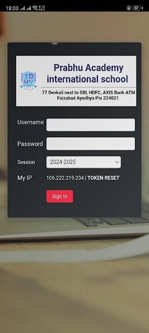 PRABHU ACADEMY ADMIN APP Screenshot 0