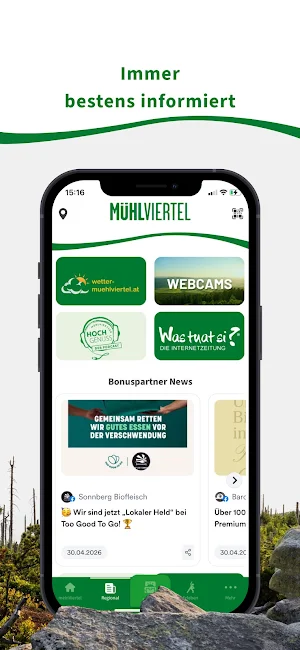 Mühlviertel Tourismus Screenshot 2