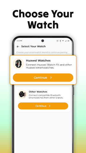 Huawei Band 6 App Screenshot 1