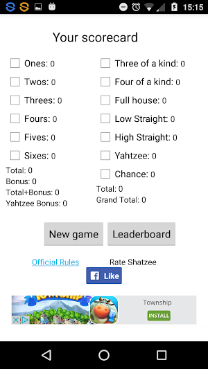 Crapsy Yahzy Yatzy Yahtzy Yach Screenshot 1