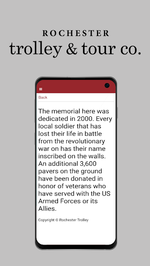 Rochester Trolley Tours Screenshot 2