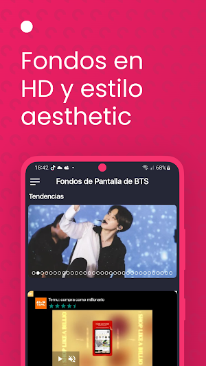 Fondos de Pantalla de BTS Screenshot 2