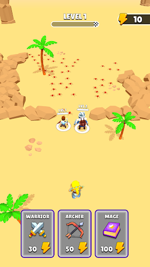 Idle Merge Defense Screenshot 0