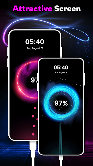 3D Battery Charging Animation Screenshot 1
