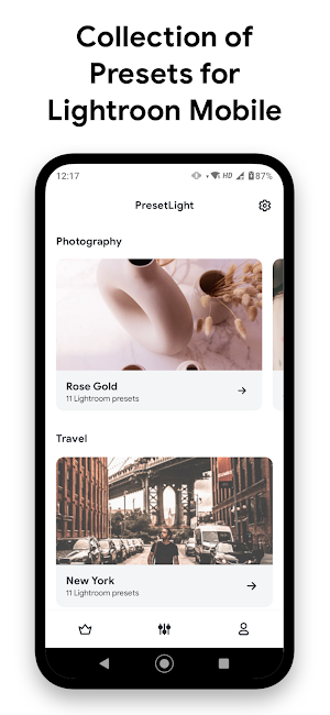 Presets for Lightroom Mobile - PresetLight Screenshot 0