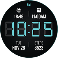 ALX21 LCD Watch Face