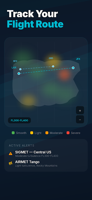 Turbulence Forecast -Flight+ Screenshot 3