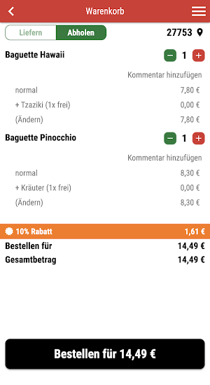 Bistro Pinocchio Screenshot 1