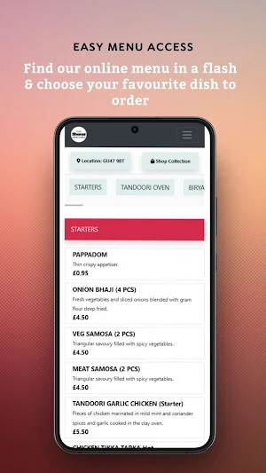 The Shenai Restaurant Screenshot 1