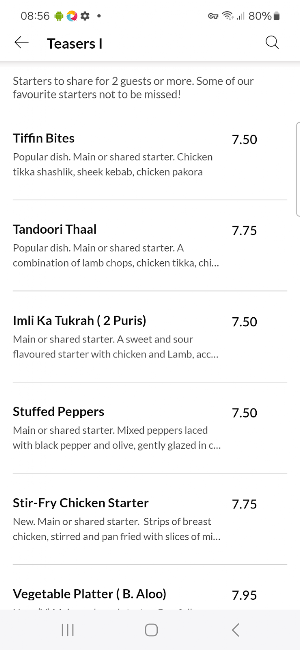Balti Hut Screenshot 2