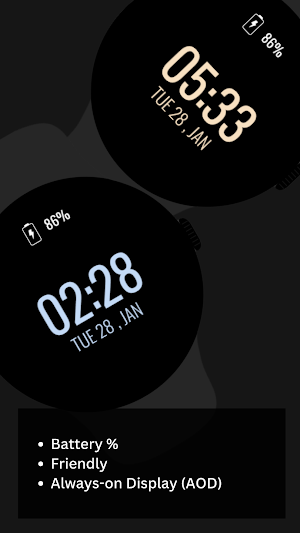 Power Saver Watch Face Screenshot 1