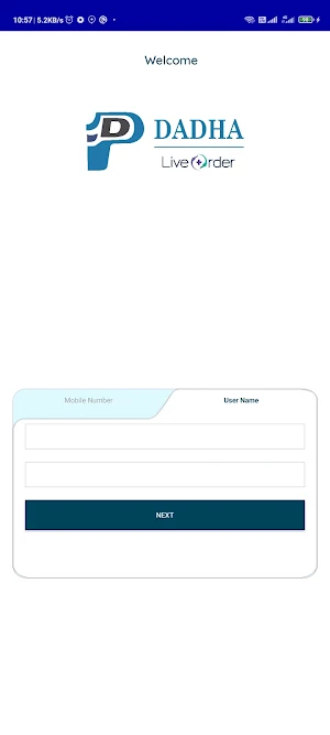 DADHA Live Order Screenshot 1