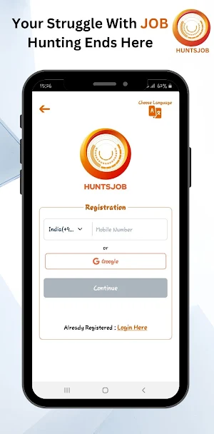 Huntsjob : Overseas Job Search Screenshot 1