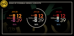 [69D] AOD Watch 3 - Minimal Screenshot 2