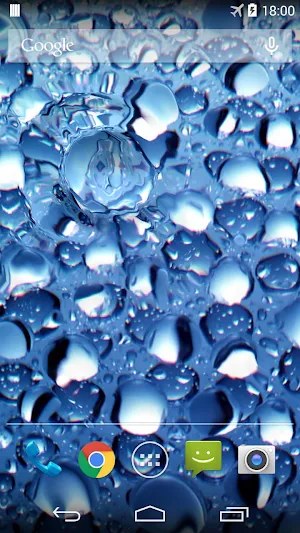 Water Drop Live Wallpaper Screenshot 3
