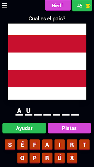 Adivina el nombre del país Screenshot 0