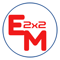 EcuMath 2x2 - Linear Equations 2x2 step by step