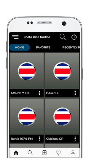 Estaciones de Radio Costa Rica Screenshot 1