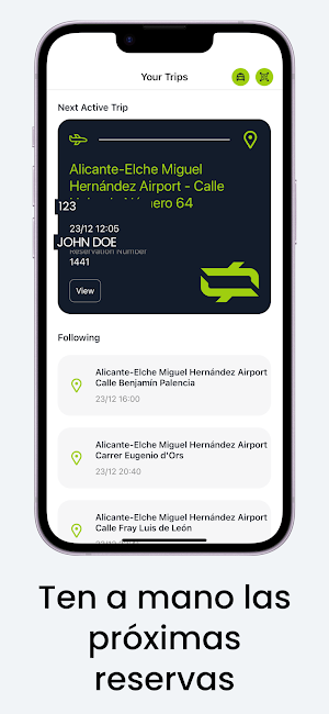 Alicante Airport Transfer Screenshot 1