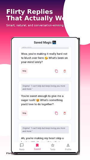 FlirtFlow: AI Dating Coach Screenshot 1