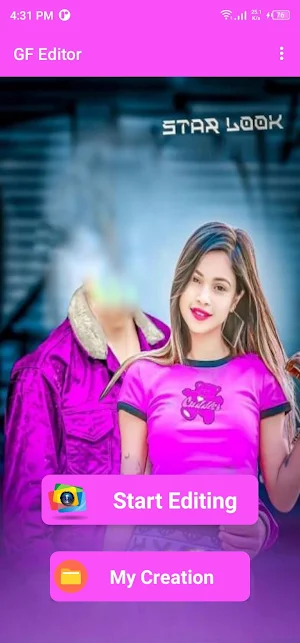 CB Girlfriend Photo Editor Screenshot 0