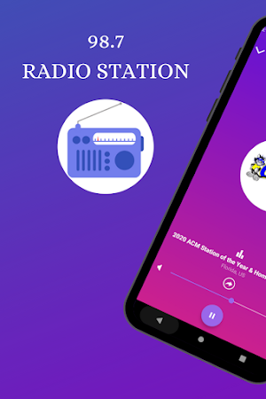 98.7 Radio Station Screenshot 1