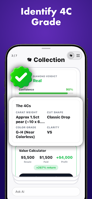 Diamond Tester: AI Scanner Screenshot 2