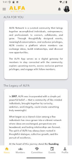 ALFA Network Screenshot 2