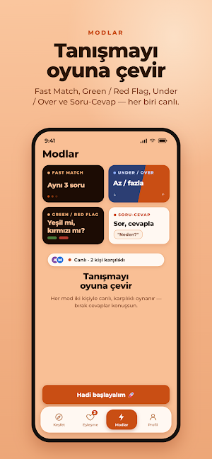 Qatch Dating App : Ask & Meet Screenshot 1