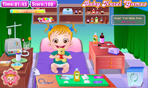 Baby Hazel Goes Sick Screenshot 1