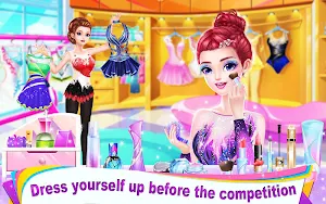 Gymnastics Queen - Go for the Olympic Champion! Screenshot 1
