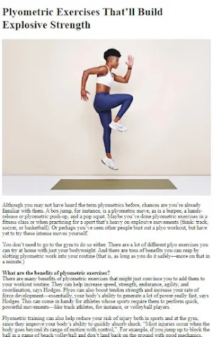 Sprint Training Tutorial Screenshot 2