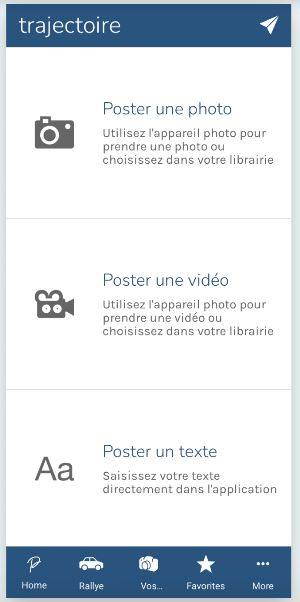 Trajectoire Screenshot 3