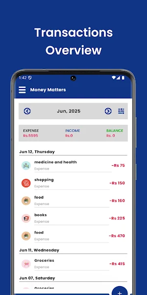 Money Matters Screenshot 0
