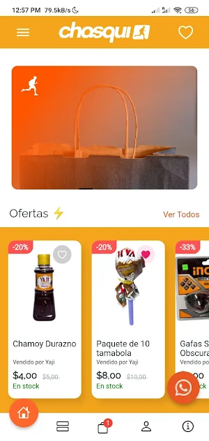 Chasqui Marketplace Screenshot 1