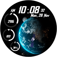 DIGI Space URX116 Watch face