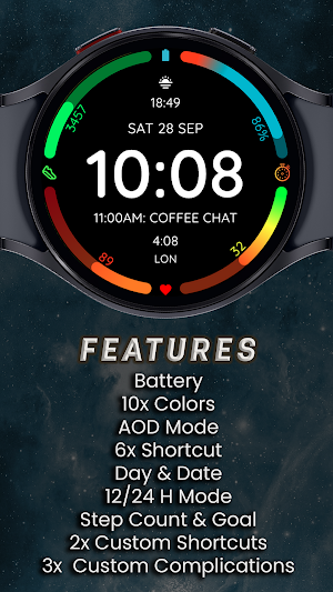 Active Ring Watch Face Screenshot 1