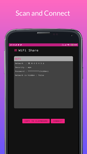 WiFi Qr - Share wifi profile Screenshot 2