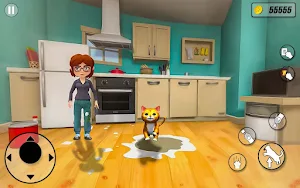 Cat Vs Granny: Kitty Simulator Screenshot 3