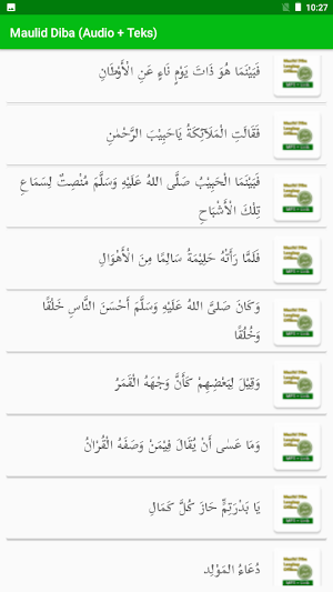Maulid Diba Audio dan Teks Screenshot 3
