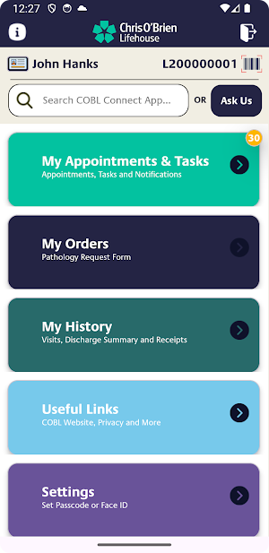 COBL Connect Screenshot 2