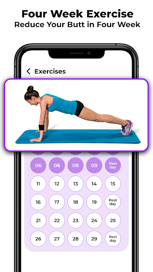 Butt Reduce Exercises Screenshot 0