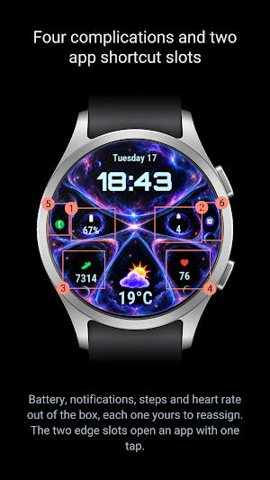 Signal Digital Watch Face Screenshot 0