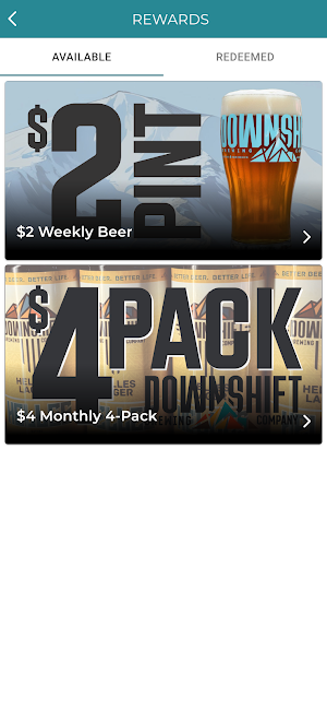 Downshift Brewing Company Screenshot 2