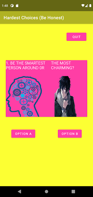 Personality Test Screenshot 2