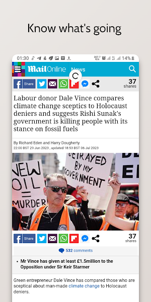 Trend News - News destination Screenshot 2