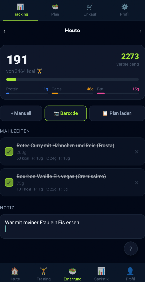 AI Trainer — Workout Planner Screenshot 2