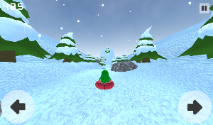 3D Sledding Screenshot 2