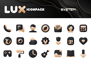 LuX Gold IconPack Screenshot 1